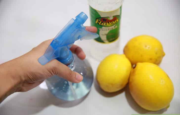 Как вывести пятно лимоном