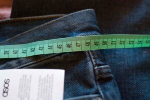 ASOS Размеры джинсов и брюк